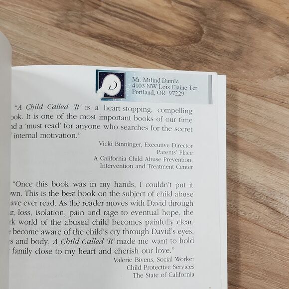 🔺️EUC A Child Called "It" Book - Picture 4 of 4